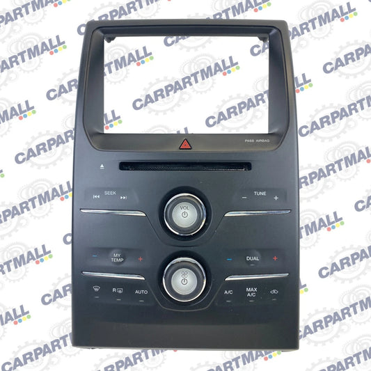 2014-2019 Ford Flex Radio Climate Temp HVAC A/C Control Panel DA8T-18A802-B OEM