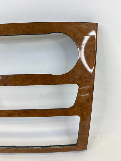 2006-2011 MERCEDES ML 350 ML350 LOWER DASH RADIO BEZEL TRIM PANEL COVER WOOD OEM
