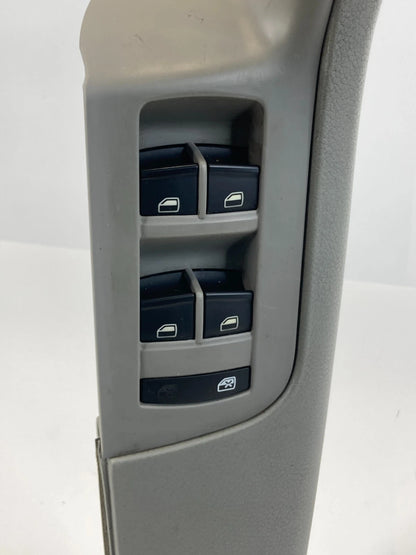 2005-2011 AUDI A6 QUATTRO FR LEFT DOOR PULL HANDLE WINDOW SWITCH BEZEL OEM