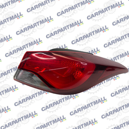 14-16 Hyundai Elantra Right Passenger Side Taillight Outer Tail Lamp 92402-3Y500