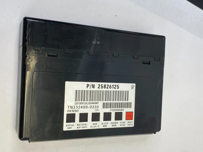 2007-2009 PONTIAC TORRENT 3.4L V6 A/T BODY CONTROL MODULE UNIT 25826125 OEM