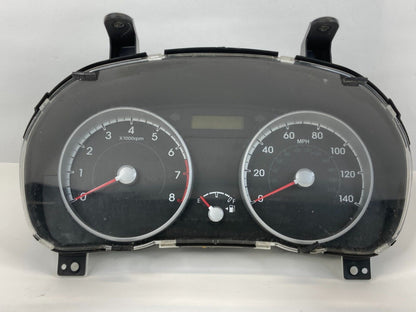 09-11 Hyundai Accent Dash Instrument Cluster Speedometer Gauges Unknown Miles