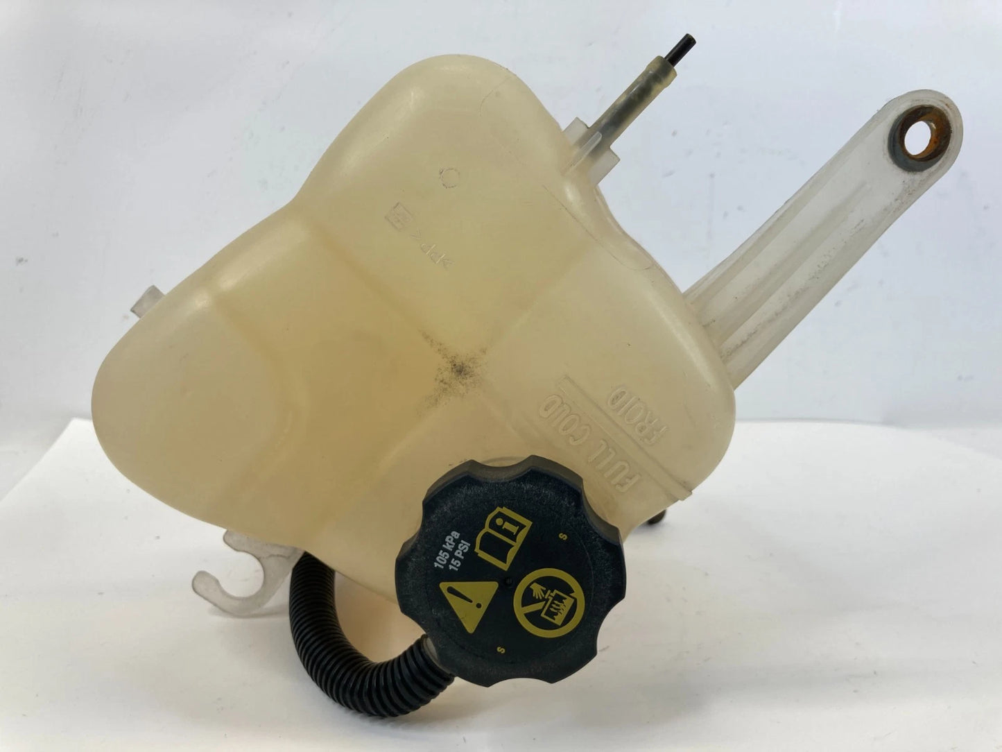 07-11 CADILLAC STS COOLANT EXPANSION TANK OVERFLOW RESERVOIR SURGE BOTTLE OEM