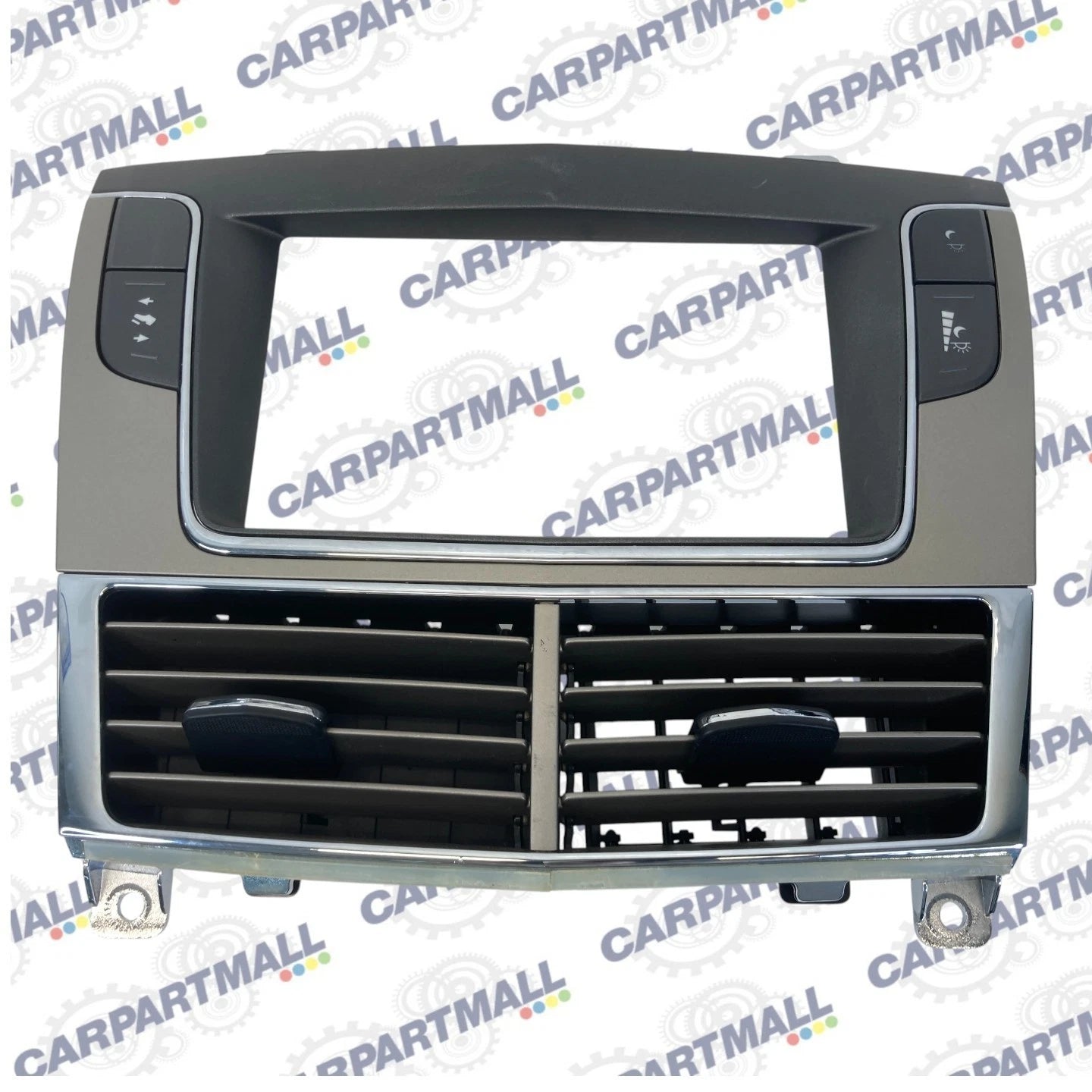 2010-2012 LINCOLN MKT DASH CENTER RADIO BEZEL DISPLAY PANEL TRIM AIR VENTS OEM