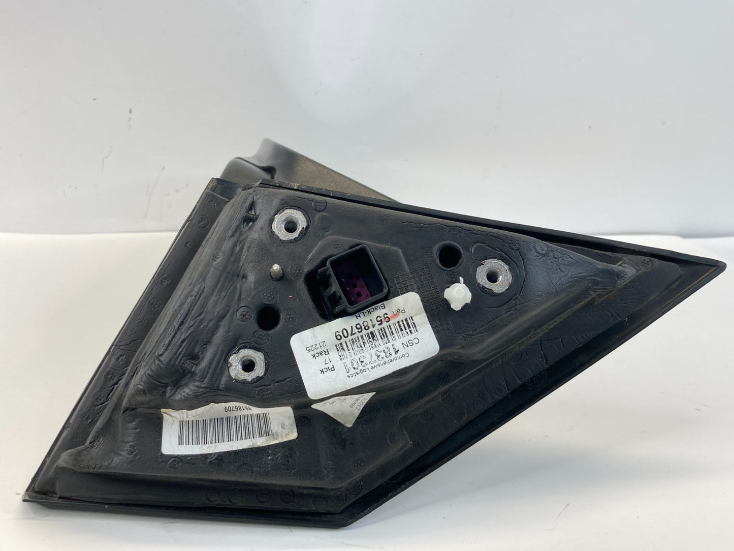 2011-2016 Chevy Cruze Front Left Driver Side View Power Mirror Textured 95186709