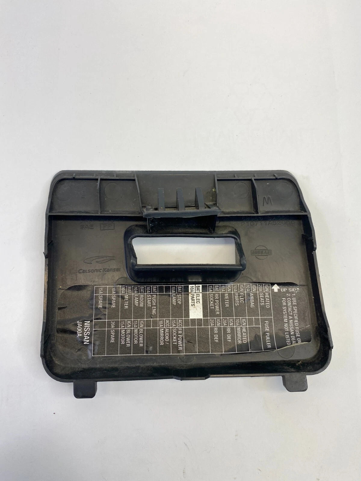 2007-2012 NISSAN ALTIMA INNER DASH FUSE RELAY BOX COVER TRIM LID 68964-JA000 OEM