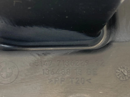 2004-2007 BMW 530I SEDAN REAR TRUNK STORAGE BIN COMPARTMENT TRAY 51477136229