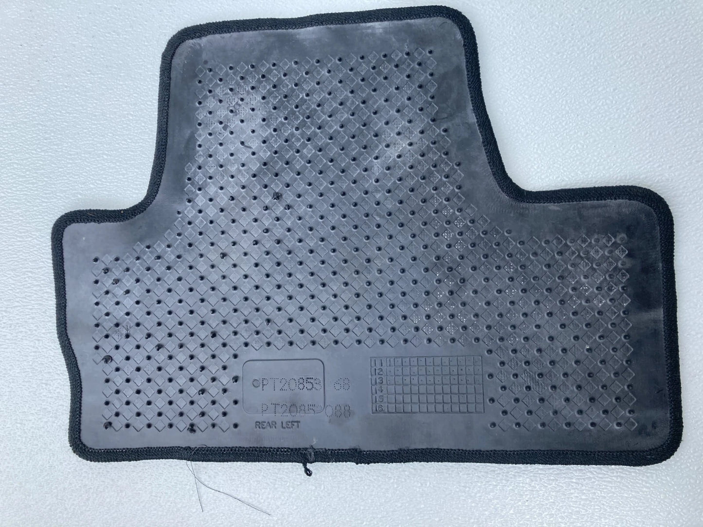 06-13 LEXUS IS250 IS350 FR RR INTERIOR FLOOR MATS CARPERTS SET OF 3 20853068 OEM