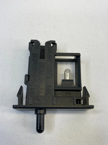 2007-2011 TOYOTA CAMRY FRONT PASSENGER GLOVE BOX DOOR LIGHT SWITCH ASSEMBLY OEM