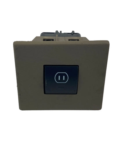 2008-2010 TOWN & COUNTRY POWER INVERTER SWITCH BUTTON W/ BEZEL TRIM P04602642AC