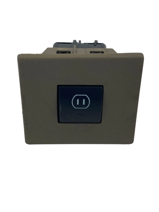 2008-2010 TOWN & COUNTRY POWER INVERTER SWITCH BUTTON W/ BEZEL TRIM P04602642AC