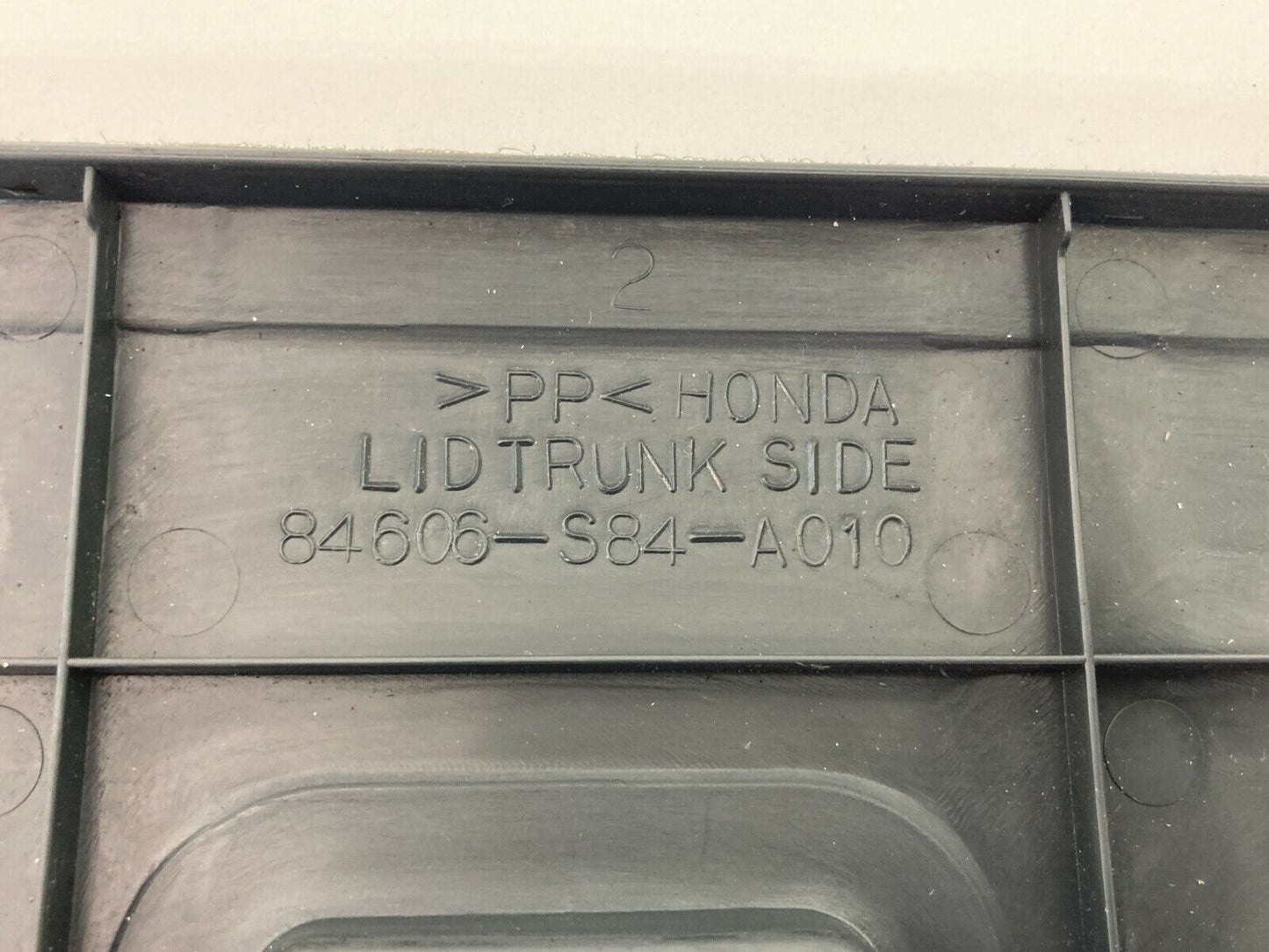 1998-2002 Honda Accord Rear Trunk Jack Tool Lid Cover Bezel Trim 84606-S84-A010