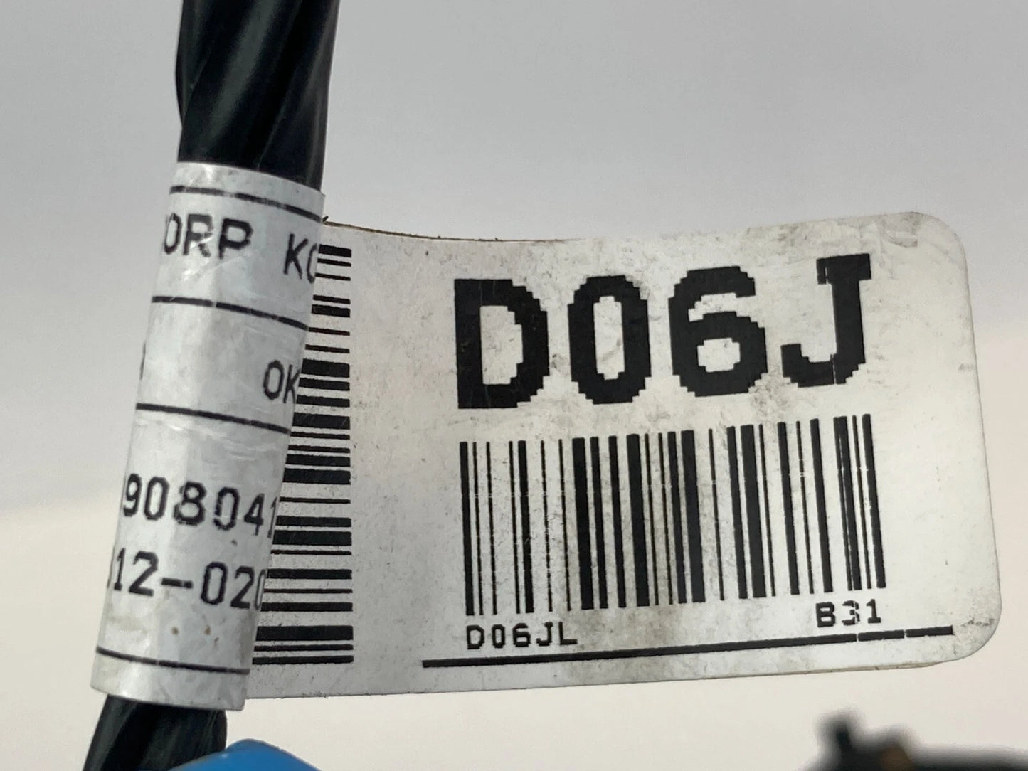 2009 KIA SPECTRA SEDAN REAR LEFT DRIVER SIDE DOOR HARNESS WIRING 91650-2F063 OEM