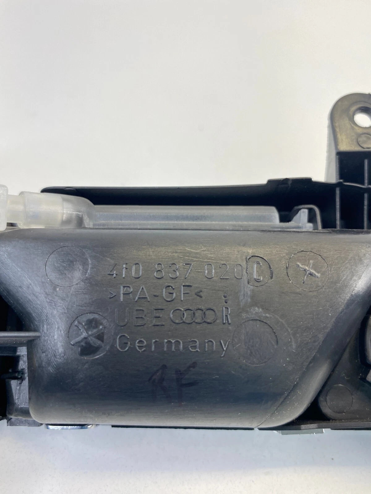 2005-2011 AUDI A6 QUATTRO FRONT RIGHT SIDE INTERIOR DOOR HANDLE W/ LOCK SWITCH