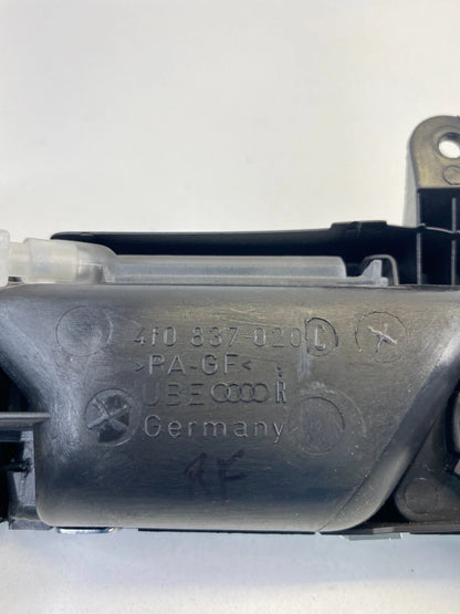 2005-2011 AUDI A6 QUATTRO FRONT RIGHT SIDE INTERIOR DOOR HANDLE W/ LOCK SWITCH