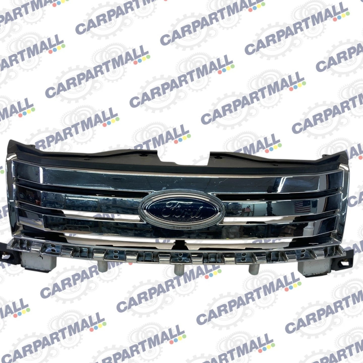 2007 08 09 2010 FORD EDGE FRONT UPPER GRILL GRILLE CHROME 7T43-8A164 OEM