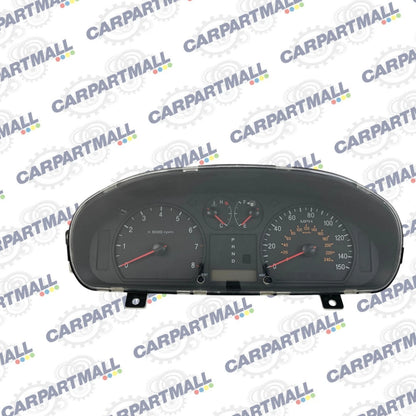 2003-2005 HYUNDAI SONATA 2.7L AT SPEEDOMETER INSTRUMENT CLUSTER 166.504 MILES