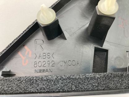 08-13 Nissan Rogue Front Right Inner Door Mirror Cover Bezel Trim 80292-JM00A