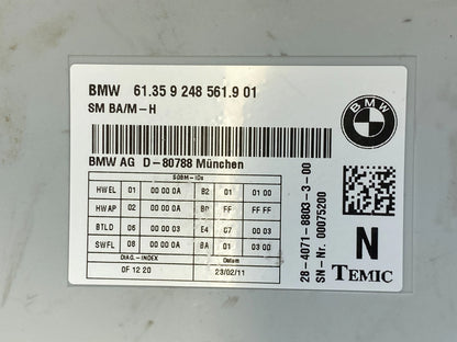 2011-2017 BMW X3 FRONT POWER SEAT CONTROL MODULE UNIT 6135-9-248-561-9 OEM