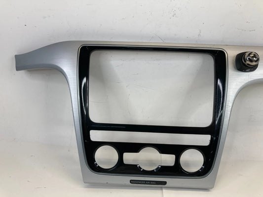 2012-2015 VOLKSWAGEN PASSAT DASH PANEL PLATE INSTRUMENT BEZEL 561857212B OEM