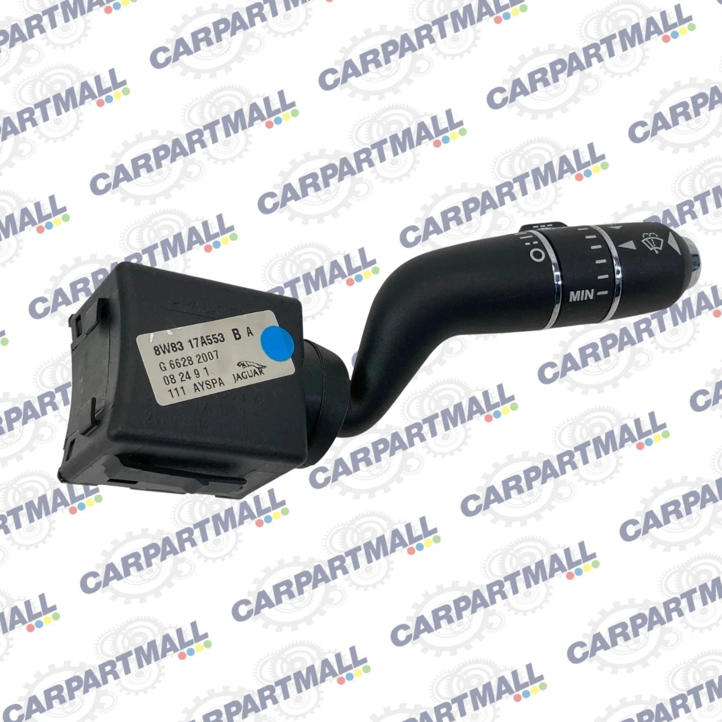 09-11 JAGUAR XF 10 11 XFR WIPER STALK CONTROL SWITCH COLUMN 8W83-17A553-BA OEM