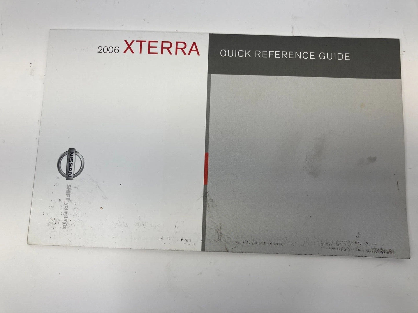 2006 NISSAN XTERRA SE SUV OWNERS MANUAL GUIDE INFOMATION BOOK OEM