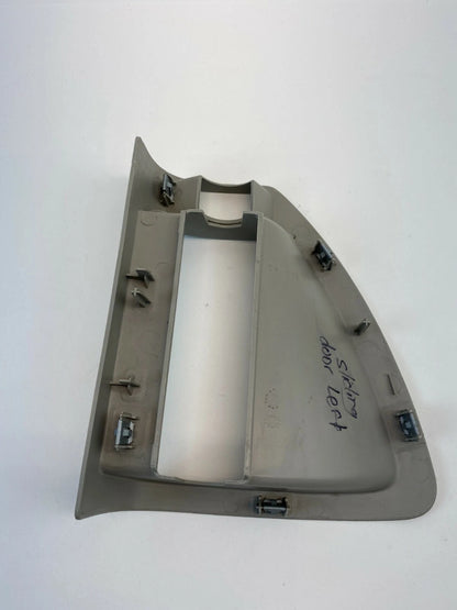 09 10 VW ROUTAN SLIDING DOOR HANDLE BEZEL COVER REAR LEFT OEM FACTORY L0150347