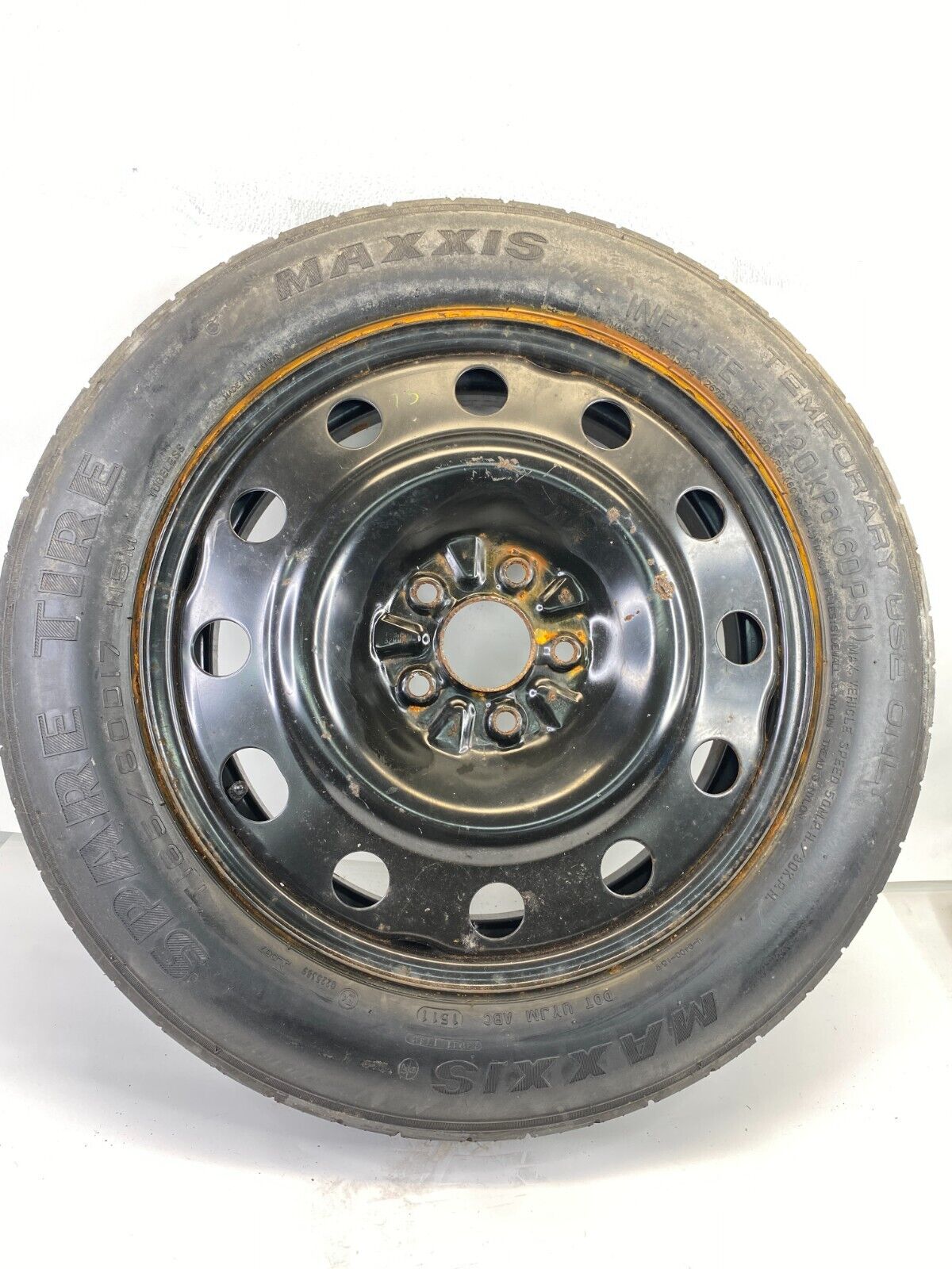 2011-2019 Ford Explorer Emergency Spare Tire Wheel Compact Donut T165/80D17 OEM