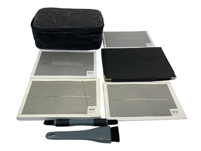 2004 INFINITI G35 COUPE OWNER'S MANUAL WARRANTY INFORMATION BOOKLET W/ CASE