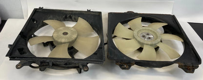 01 02 03 04 05 TOYOTA RAV4 2.0L L4 RADIATOR COOLING FAN MOTOR W/ SHROUD OEM