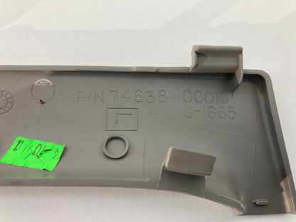 01-06 Toyota Sequoia Left Driver Side Pillar Handle Cover Trim Panel 74638-0C010