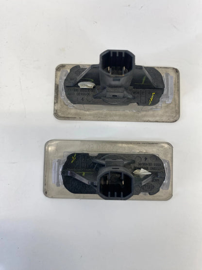 2014-2019 TOYOTA COROLLA REAR LICENSE PLATE LIGHTS PAIR SET ASSEMBLY OEM