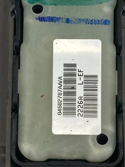 2007 07 JEEP COMMANDER REAR RIGHT SIDE DOOR WINDOW SWITCH 04602787AA OEM