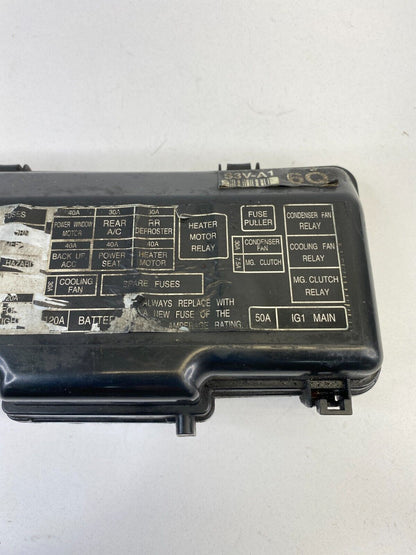 2001-2006 Acura MDX 3.5L V6 Fuse Box Fusebox Upper Cap Lid Cover S3V-A1 OEM