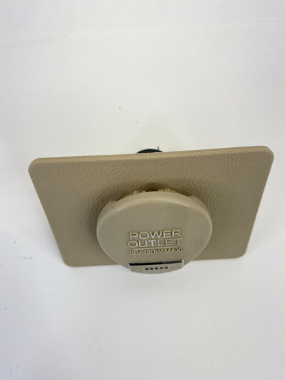 07-13 Acura MDX Center Console Power Outlet Socket Trim Cover Bezel 83404STX OEM