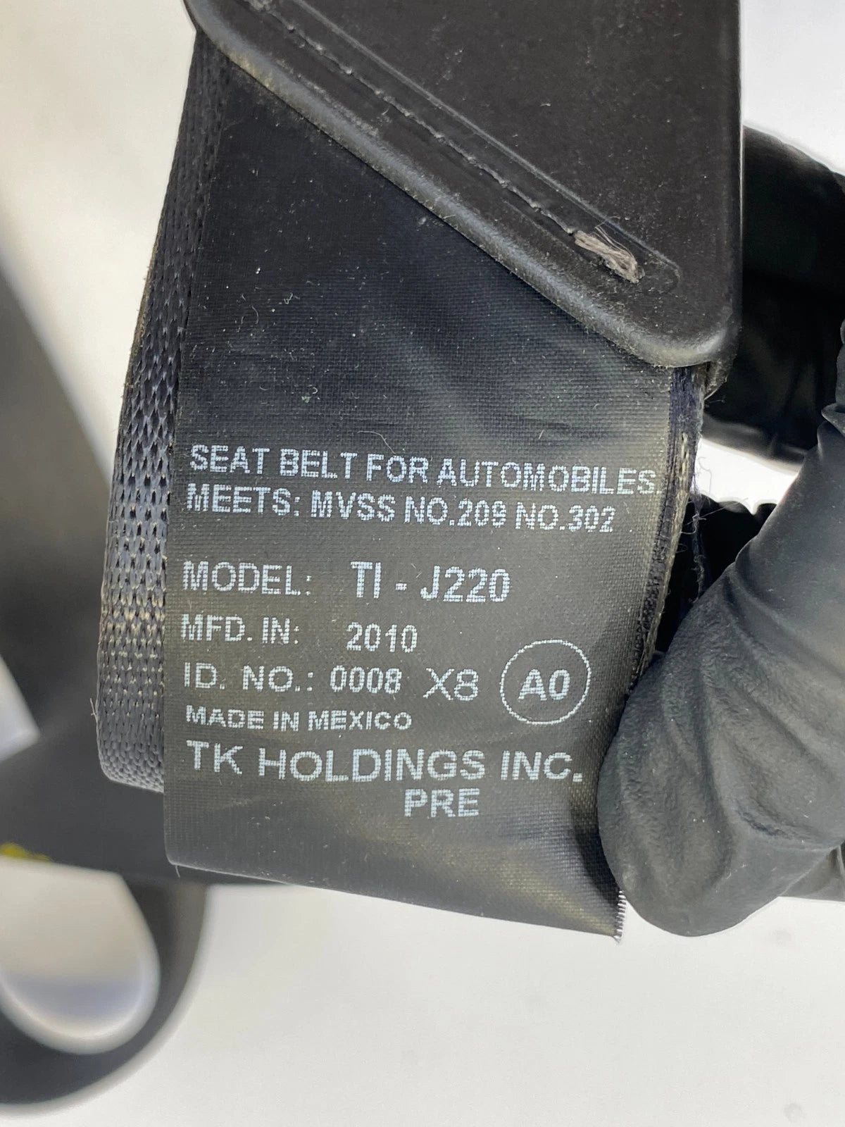 2009-2012 ACURA TL FRONT RIGHT PASSENGER SIDE SEAT BELT RETRACTOR 2031025 OEM