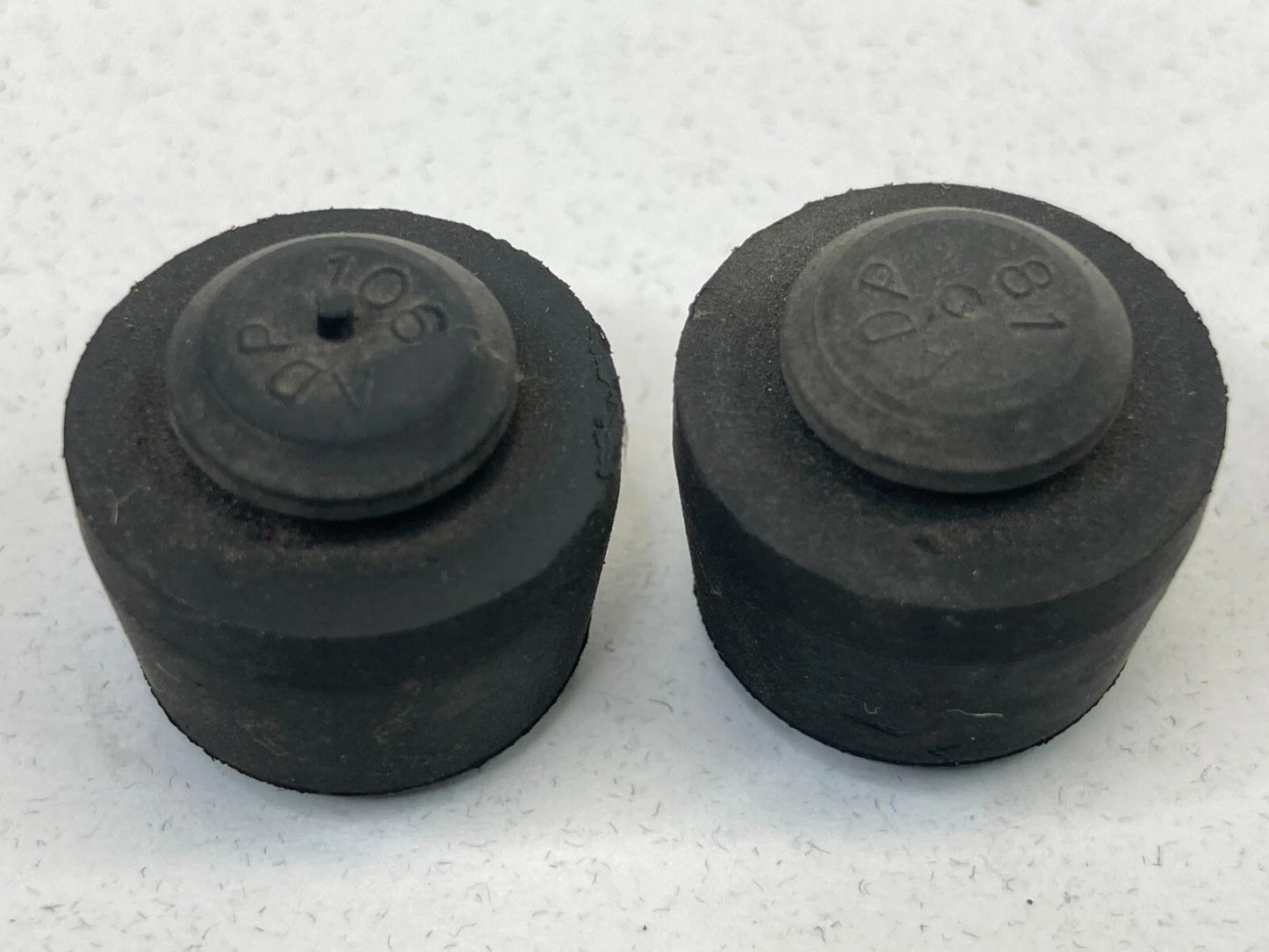 2007-2012 DODGE CALIBER FRONT HOOD ADJUSTER BUMPER STOP RUBBER SET OEM