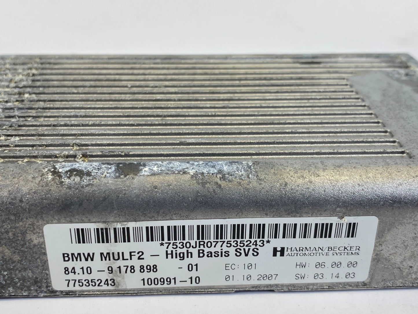 2008 BMW 535XI MULF2 HIGH BASIS SVS BLUETOOTH USB MODULE E60 OEM 84109178898
