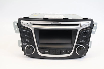 2012-2014 HYUNDAI ACCENT AM/FM RADIO RECEIVER CD DISC PLAYER MP3 96170-1R100-4X