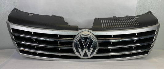 2013-2017 VOLKSWAGEN CC FRONT UPPER BUMPER GRILLE WITH EMBLEM OEM 35D853653A