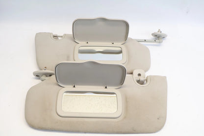 2011-2017 JEEP COMPASS PATRIOT SUN VISOR PAIR DRIVER PASSENGER GRAY OEM