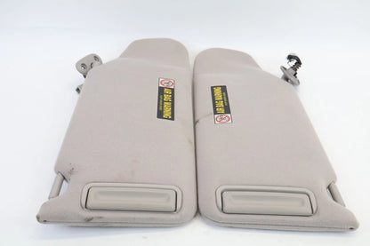 1998-2002 HONDA ACCORD DRIVER PASSENGER SUNVISOR SUN VISOR PAIR LIGHTED OEM