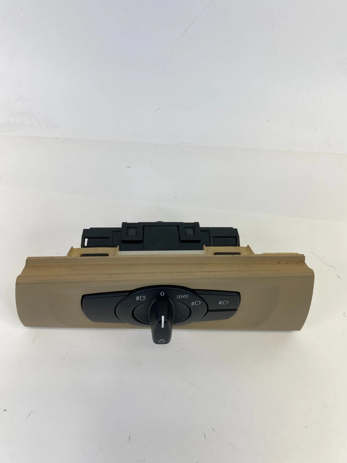 2007 2008 BMW 328I 328XI FRONT DASH HEADLIGHT FOG SWITCH BEZEL OEM 6-938-864-04