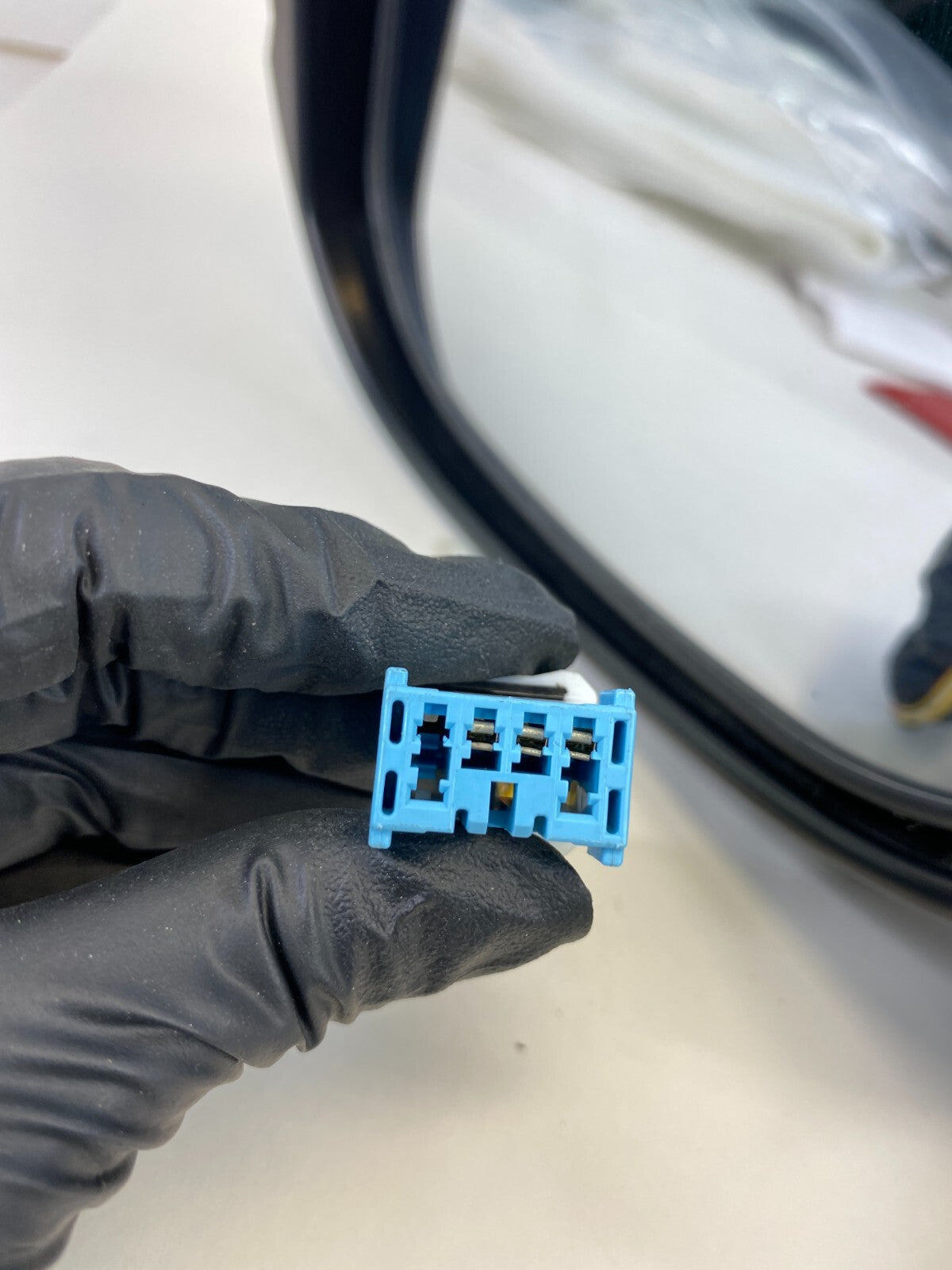 2009-2013 Honda Fit Left Driver Side View Door Power Mirror E13021453 OEM