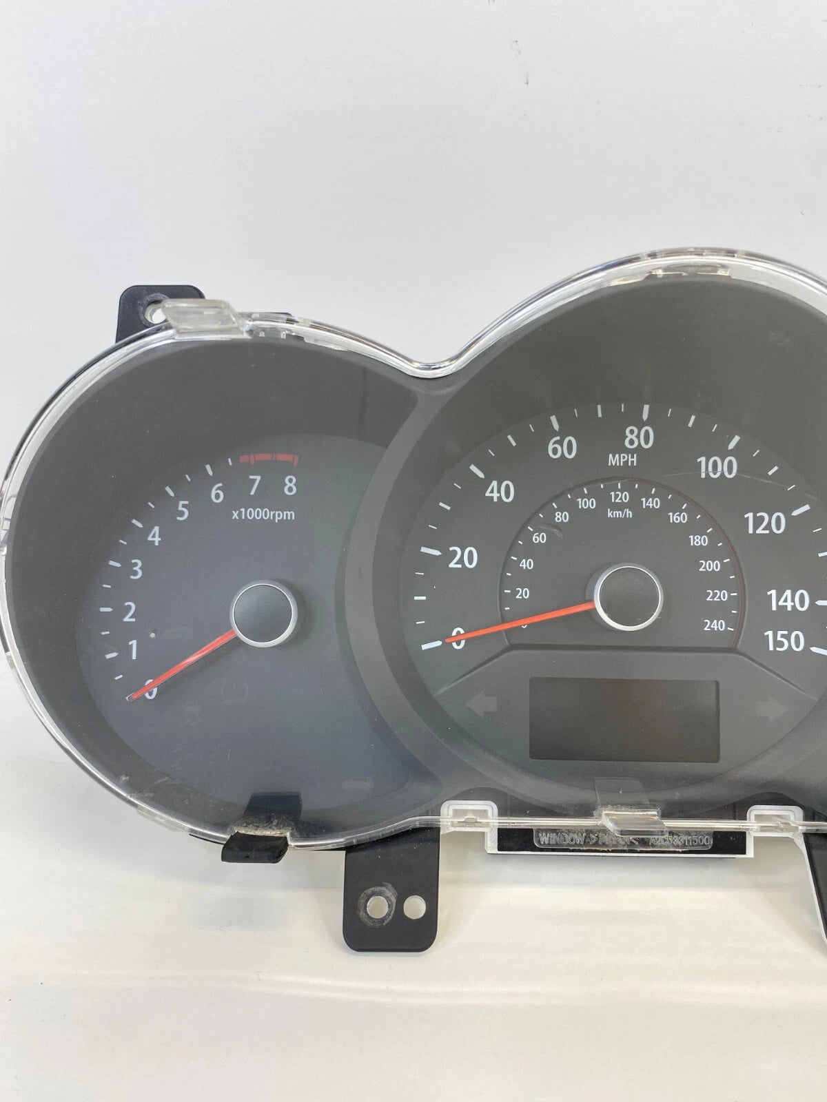 11-13 KIA SORENTO 3.5L A/T INSTRUMENT CLUSTER SPEEDOMETER 208K MILES 940011U01