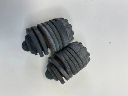 2004-2010 BMW X3 FRONT HOOD RUBBER CUSHION BUFFER STOPPER BUMPER SET PAIR OEM