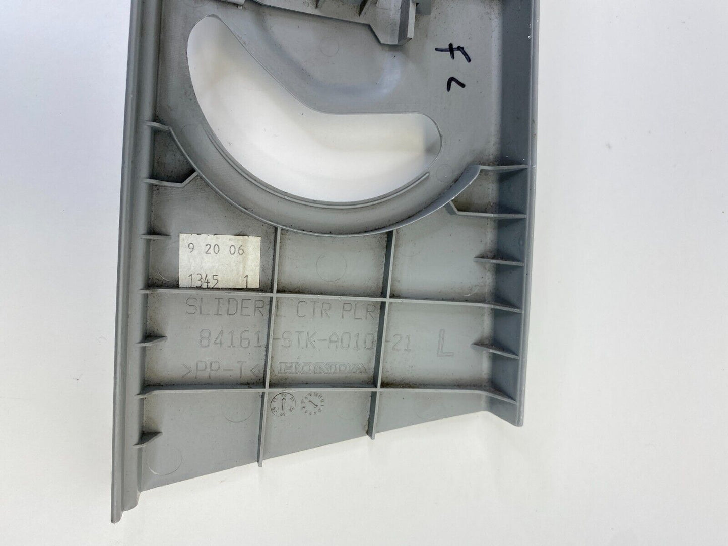 07-12 Acura RDX Front Left Upper B Pillar Adjuster Cover Trim 84161-STK-A010 OEM