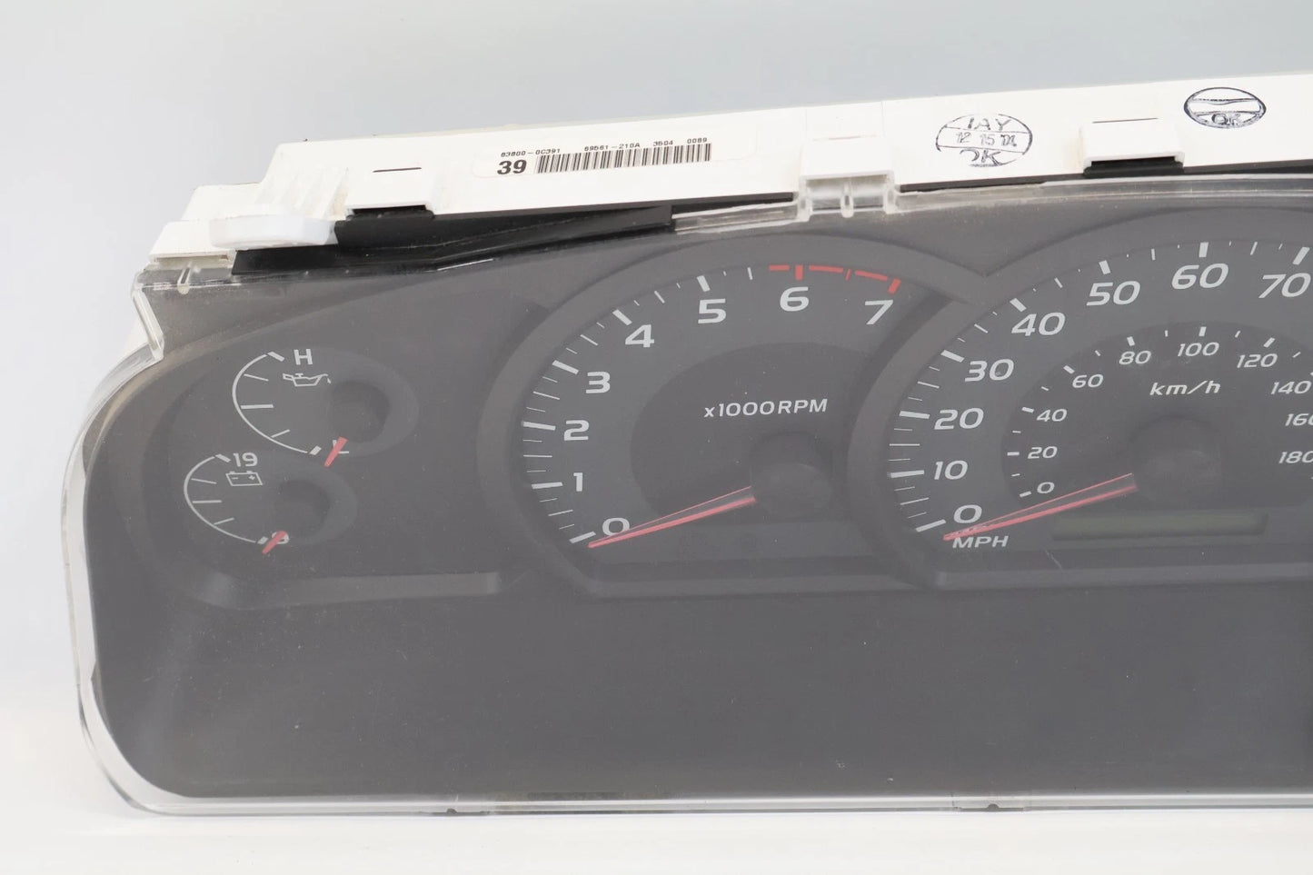 2005 2006 TOYOTA TUNDRA INSTRUMENT CLUSTER SPEEDOMETER 312K MILES OEM 838000C391