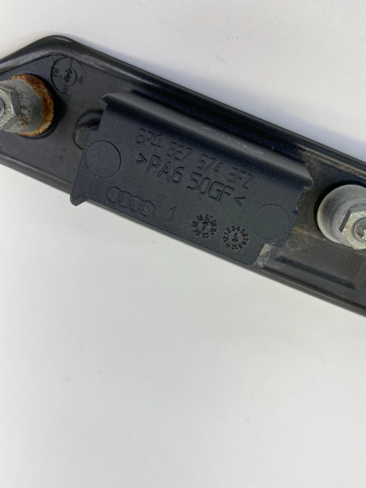 2006-2013 AUDI A3 8P REAR TRUNK LID GRIP HANDLE MOLDING TRIM 8P4-827-574 OEM