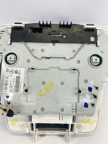 2010-2015 MERCEDES-BENZ GLK350 ROOF OVERHEAD CONSOLE DOME MAP LIGHT LAMP OEM
